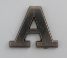 Bronze ANZAC A badge