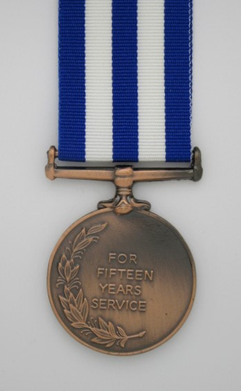 Replica New South Wales Corrective Service Long Service Medal rev